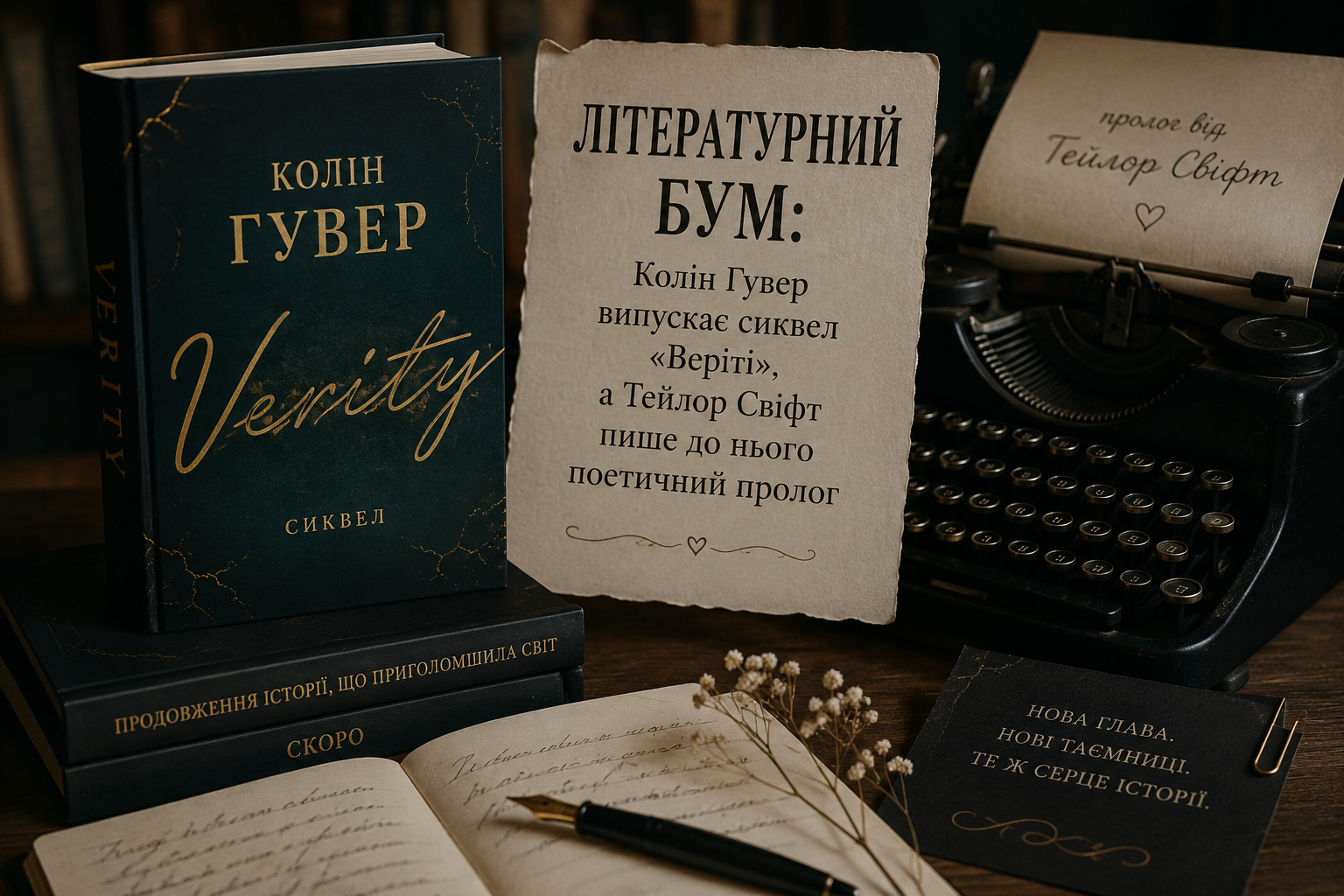 ЛІТЕРАТУРА І КНИГИ: Літературний бум: Колін Гувер випускає сиквел