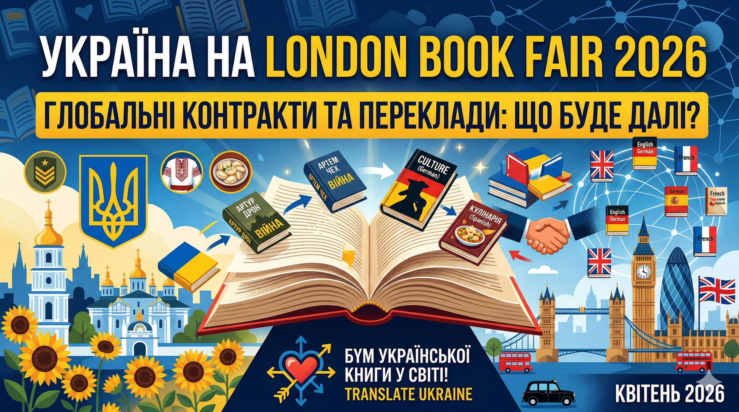 Післясмак London Book Fair 2026: Україна розширює свої кордони
